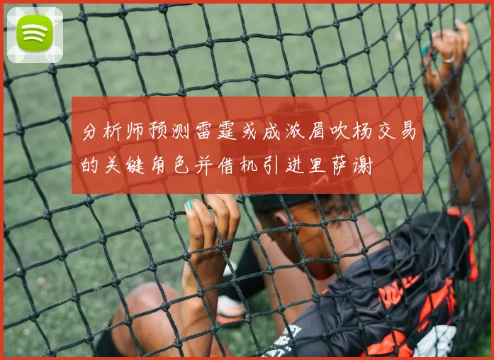 分析师预测雷霆或成浓眉吹杨交易的关键角色并借机引进里萨谢